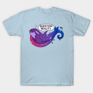 Existentiwhale: Question Reality T-Shirt